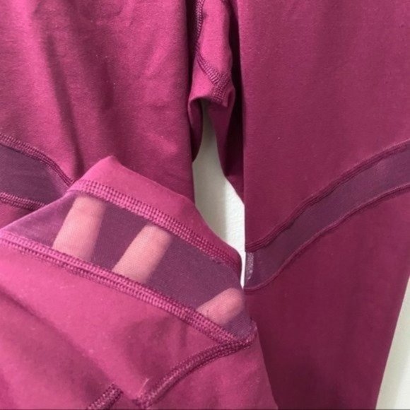 Old Navy Active Go-Dry Mesh Leggings High Rise Stretch Pilates Princess - Picture 7 of 8